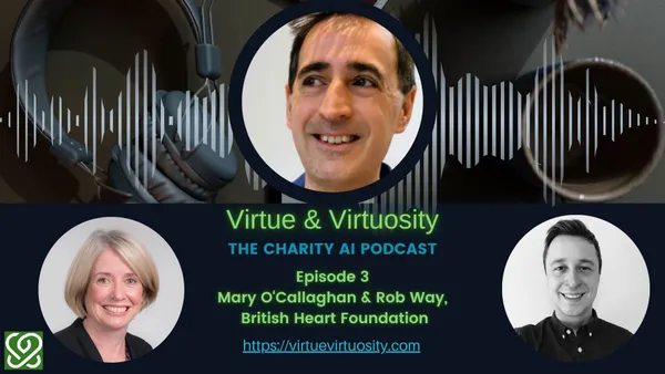 Image related to stuart chats with mary o'callaghan and rob way from the british heart foundation