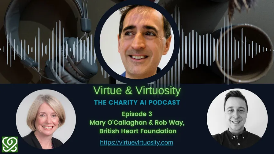 Stuart chats with Mary O'Callaghan and Rob Way from the British Heart Foundation